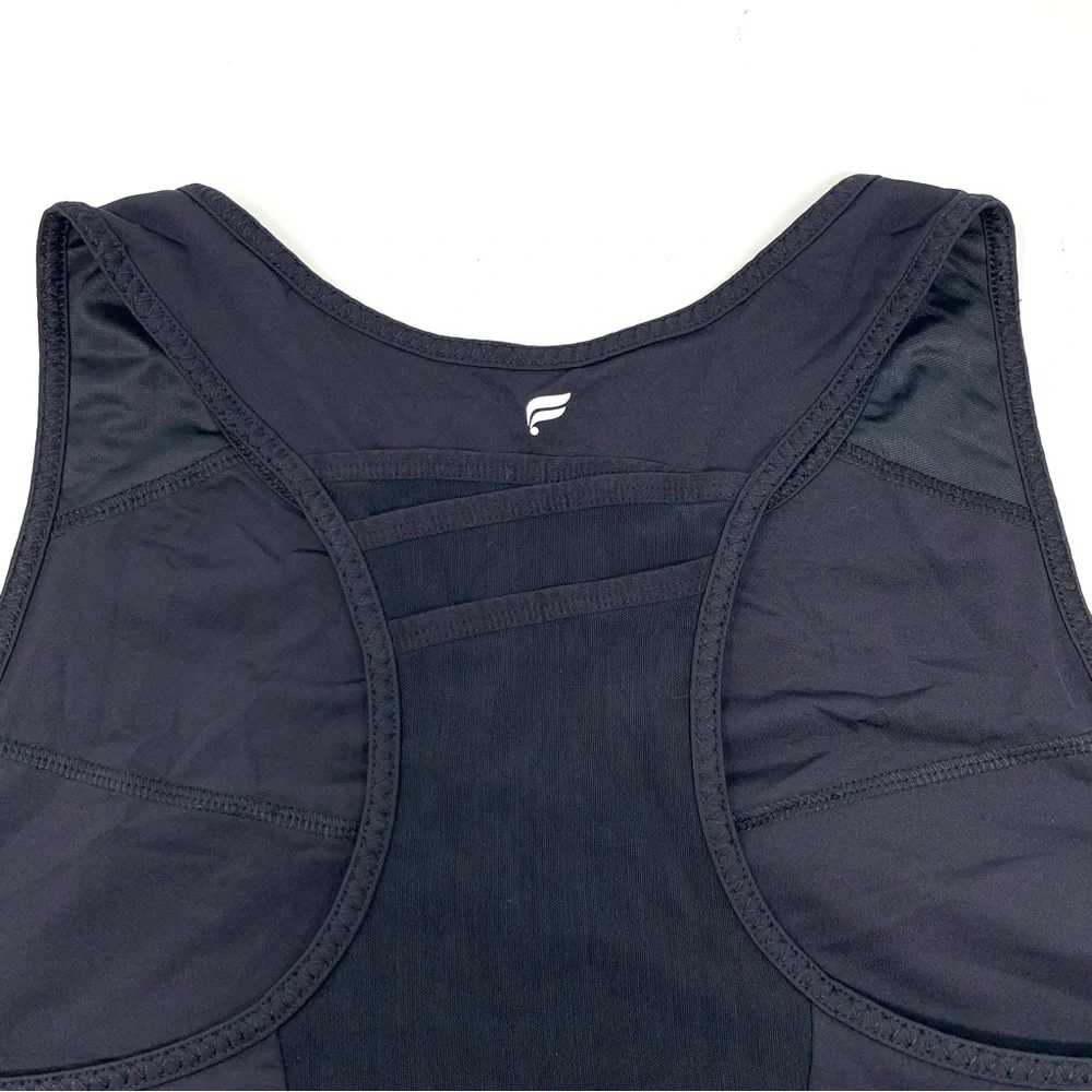 Fabletics Trinity High Impact Sports Bra Active Top in Black Women’s Size XXL